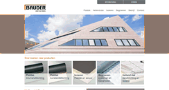 Desktop Screenshot of bauder.nl