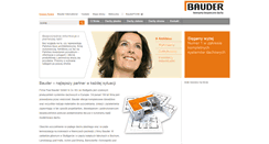 Desktop Screenshot of bauder.pl